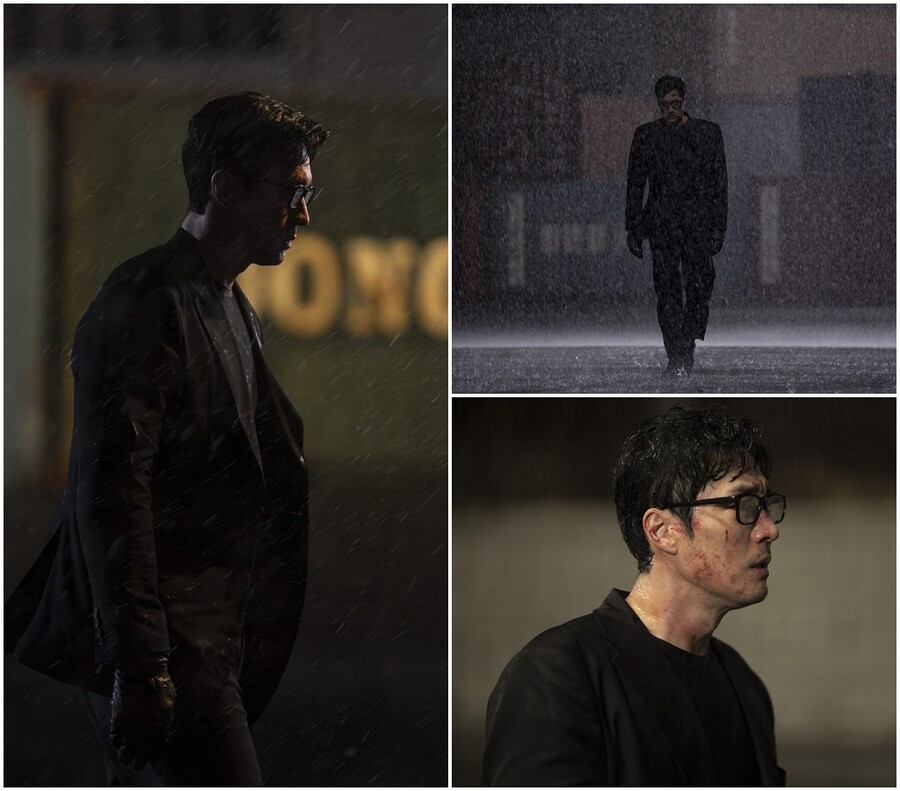'김부장' 소지섭, 이번 주엔 민지 찾을까…폭우 속 흑화 질주 공개