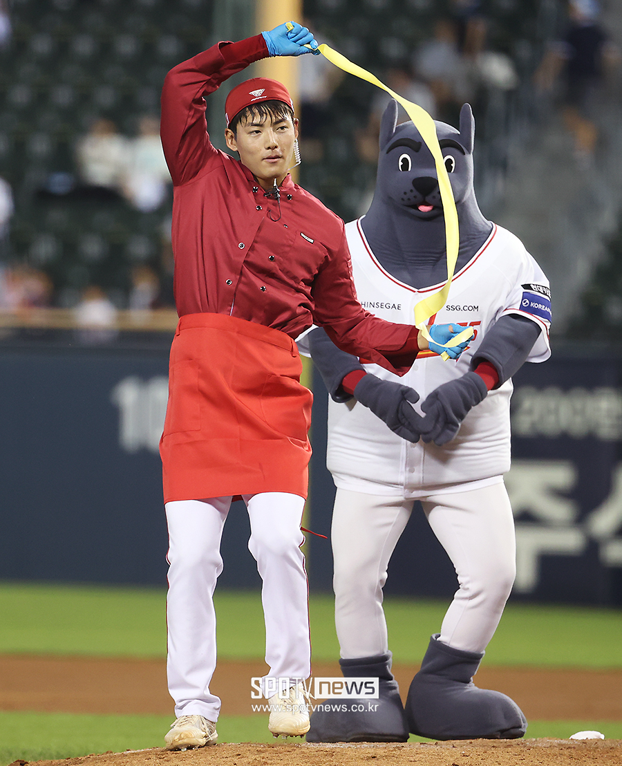 [포토S] 변건우, '수타면 퍼포먼스!'