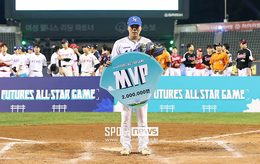 [포토S] 함수호, '퓨처스 올스타 MVP'