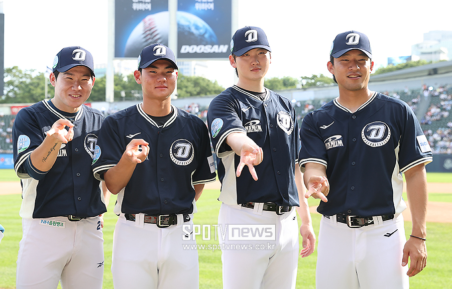 [포토S] 박민우-김주원-전사민-류진욱, 'NC 올스타 야호~'