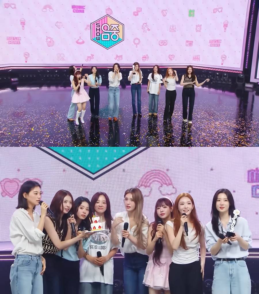 ▲ 아이오아이. 출처| '쇼! 음악중심' 캡처