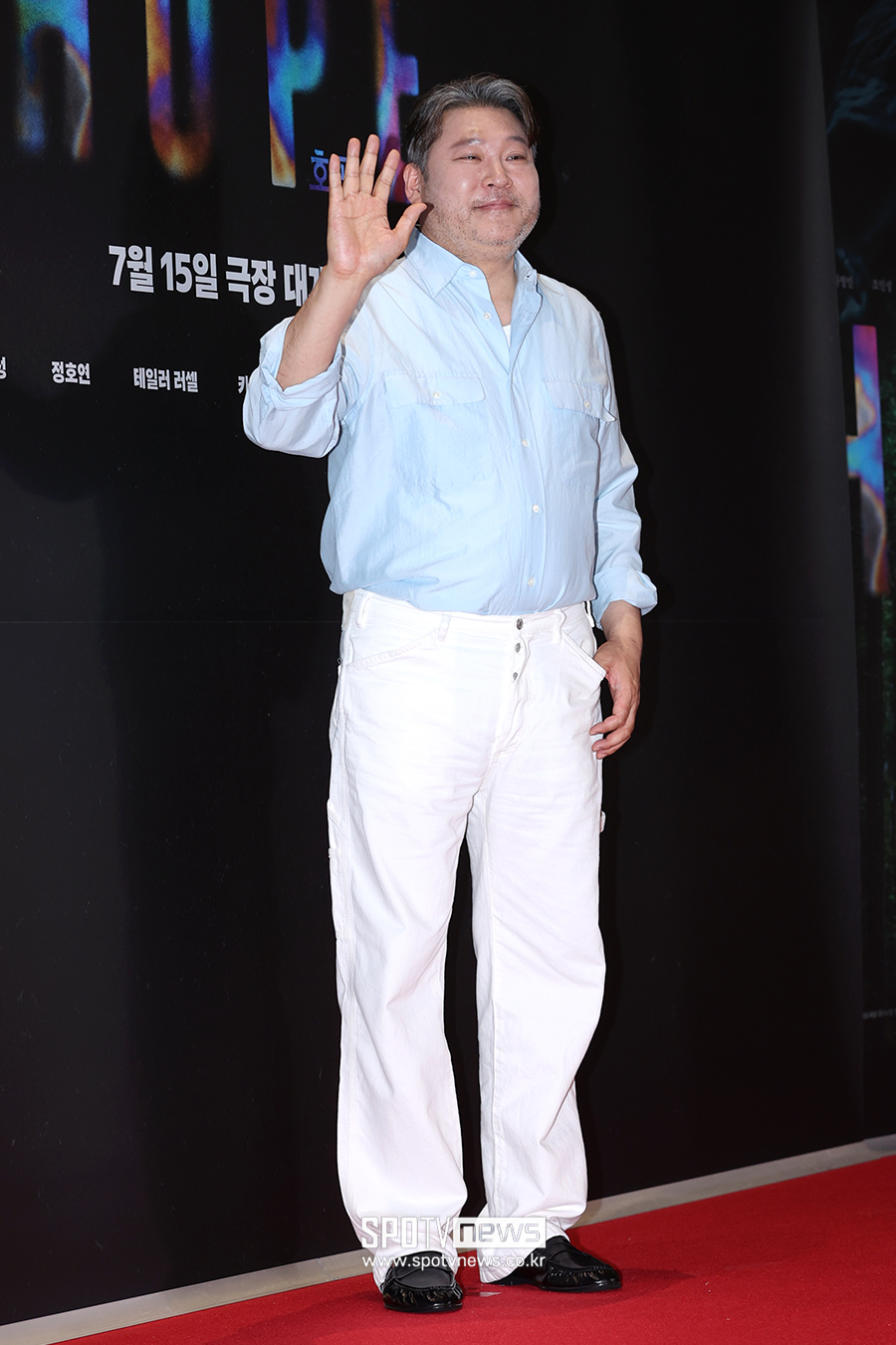 [포토S] 최무성, '화사한 패션'