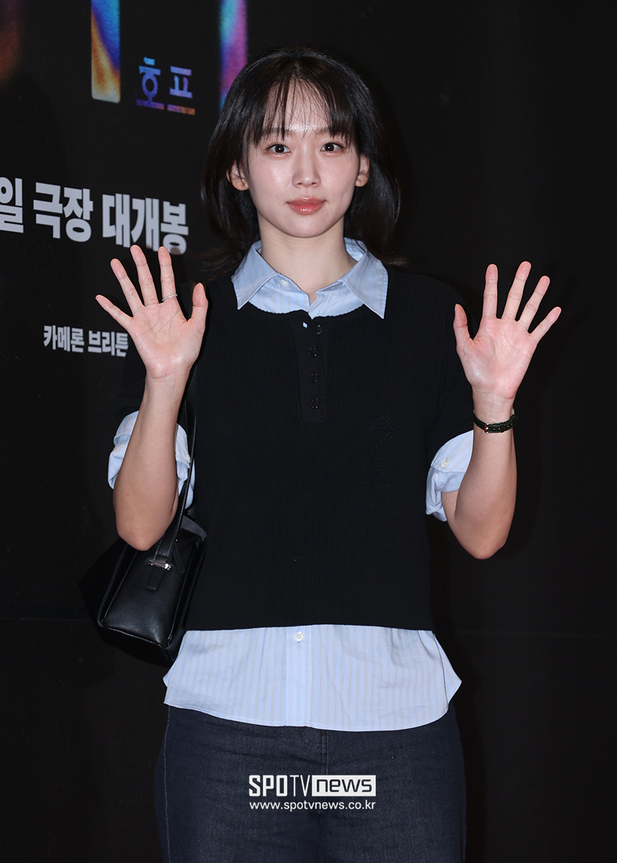 [포토S] 진기주, '영화관 참교육 왔습니다'