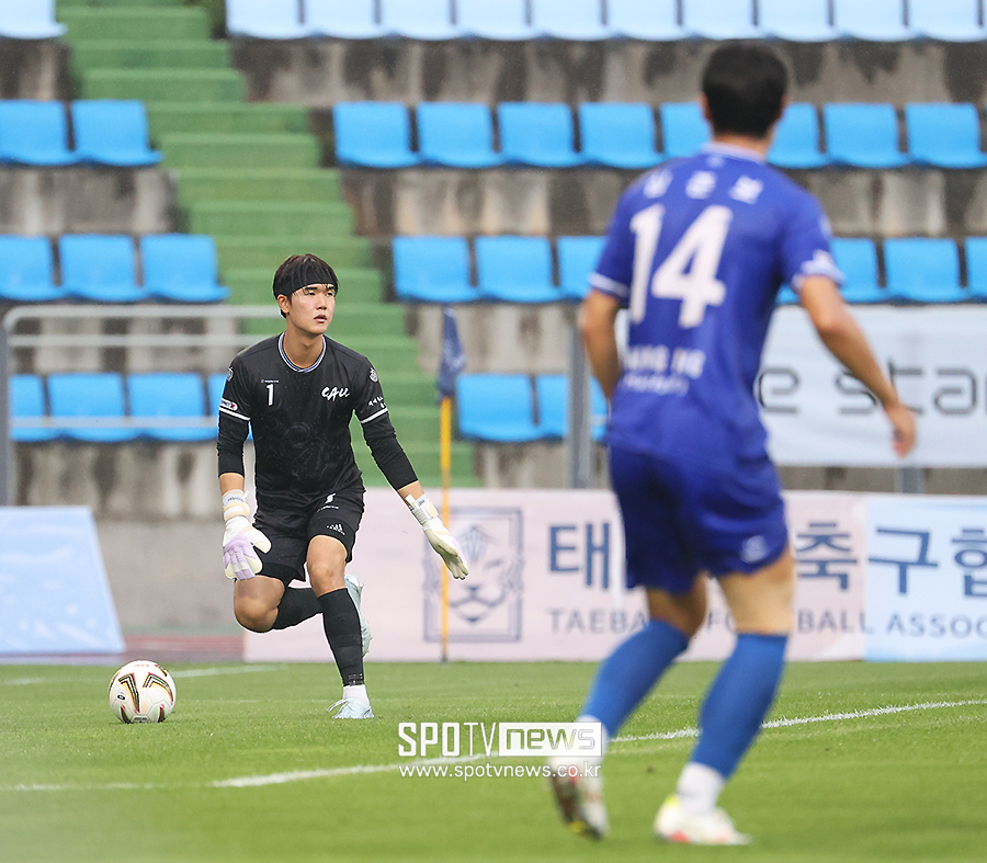 [포토S] 중앙대 골키퍼 우규정