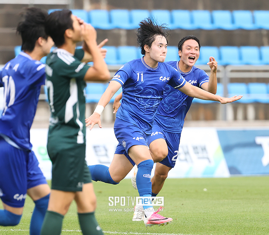 [포토S] 중앙대 이태경, '우승으로 가자!'