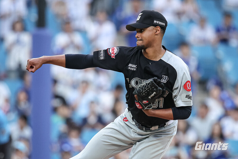 ▲ 엘빈 로드리게스 ⓒ롯데 자이언츠