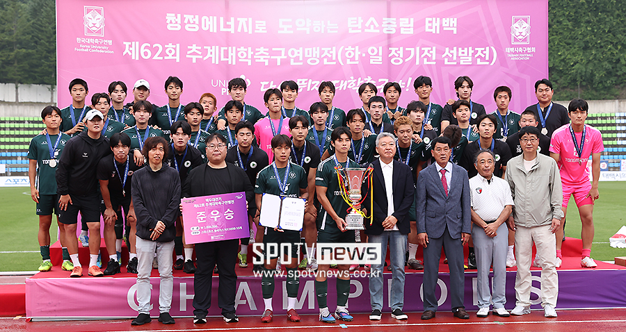[포토S] 준우승 차지한 동명대