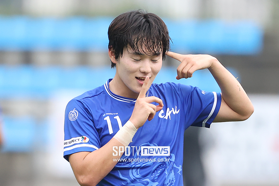 [대학축구] 이태경 결승골…중앙대, 동명대 꺾고 3년 만에 추계 정상 복귀