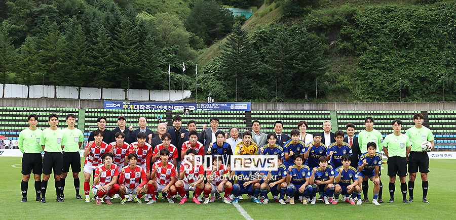 [포토S] 추계대학축구연맹전 태백산기 결승