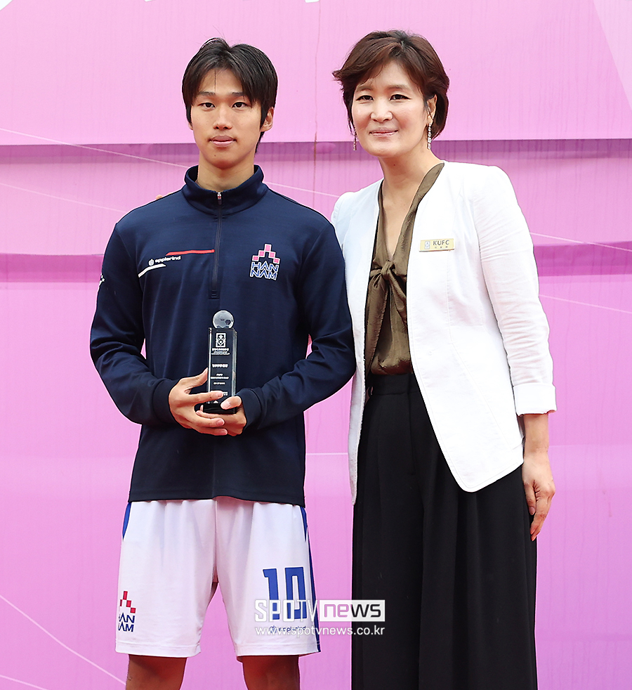 [포토S] 영플레이어상 수상한 한남대 금찬혁