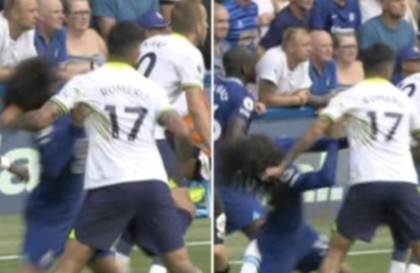 ▲ 크리스티안 로메로(사진 속 등번호 17번)는 지난 시즌 손흥민 뒤를 이어 캡틴 완장을 차고 토트넘을 이끌었지만 잦은 부상과 무모한 플레이, 반복되는 비매너 행동으로 리더십을 둘러싼 물음표가 끊이지 않았다. 