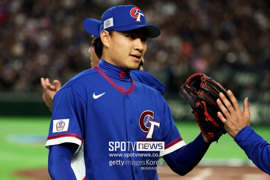 ▲ 2026 월드베이스볼클래식(WBC) 대만 대표팀 시절의 쉬뤄시