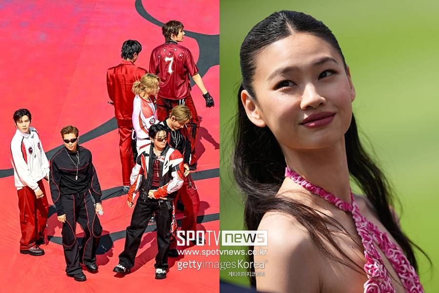 하프타임쇼는 방탄소년단, 트로피는 정호연…월드컵 결승 빛낸 'K스타'[종합]