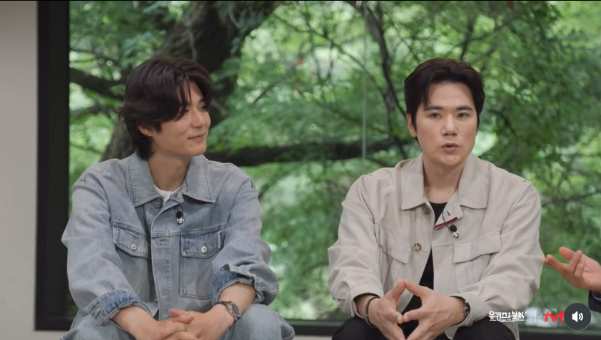 ▲ 기성용(왼쪽)과 김강우. 출처| '유 퀴즈 온 더 블럭' 인스타그램