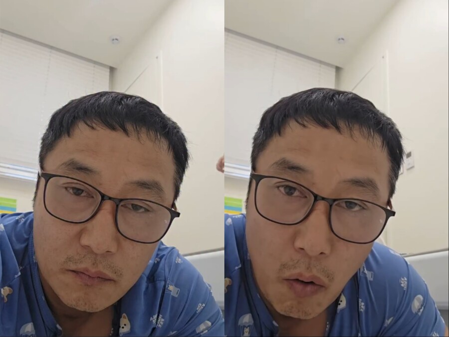 "달인도 별수없네" '51세' 김병만, 수척해진 반쪽 얼굴…팬들 '걱정'