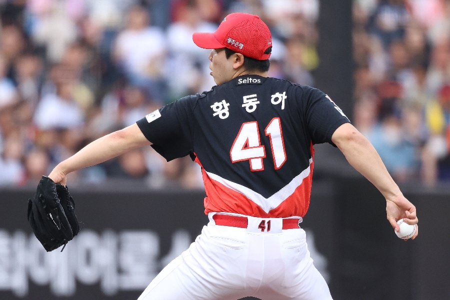 ▲ 21일 광주 한화전에서 후반기 첫 등판을 갖는 황동하 ⓒKIA 타이거즈
