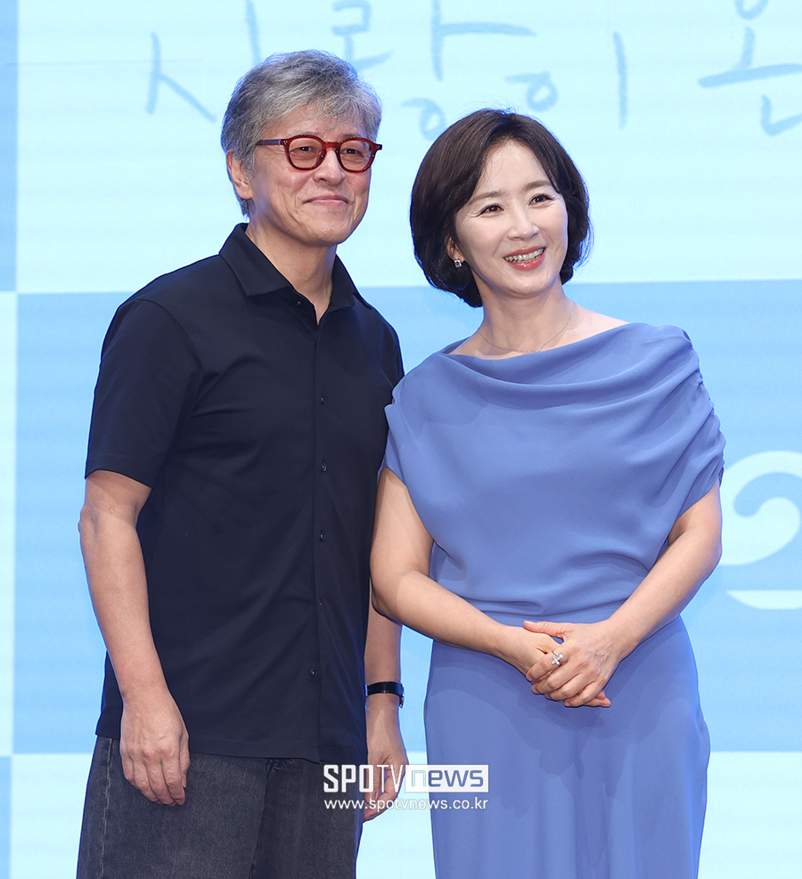 [포토S] 권해효-윤유선, '분위기가 어울려'