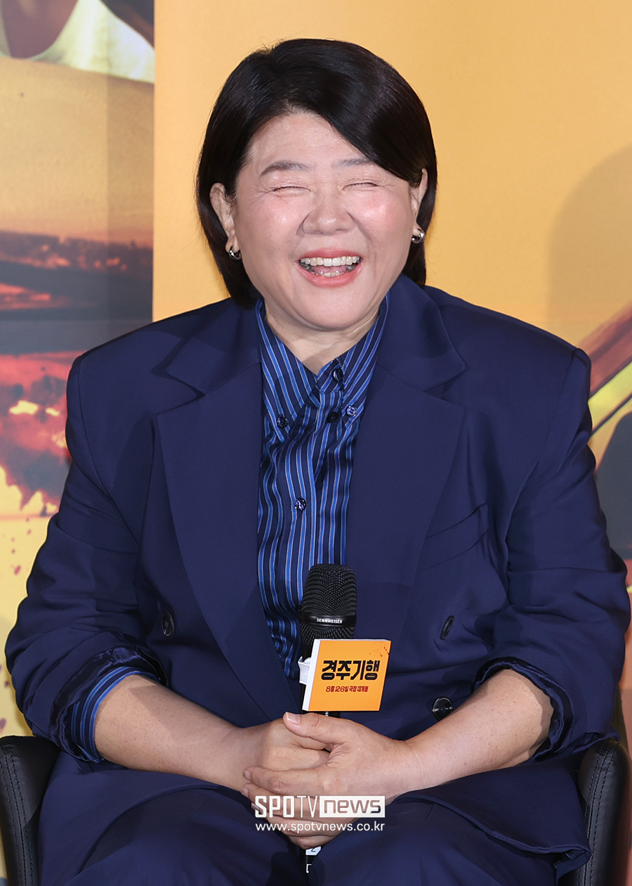 [포토S] 이정은, '기분 좋아지는 미소'