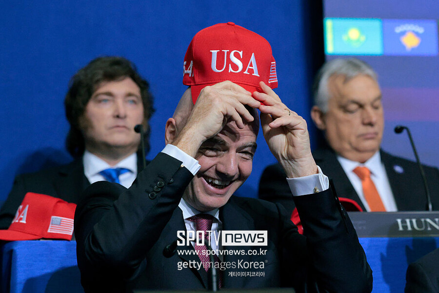FIFA 회장 결국 '따발총 반박'…22조 벌었는데 "증오만 쏟아낸다" 공개 반격→트럼프 눈치설은 노코멘트