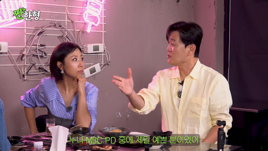 ▲ 정선희(왼쪽)와 문천식. 출처| '짠한형 신동엽' 유튜브