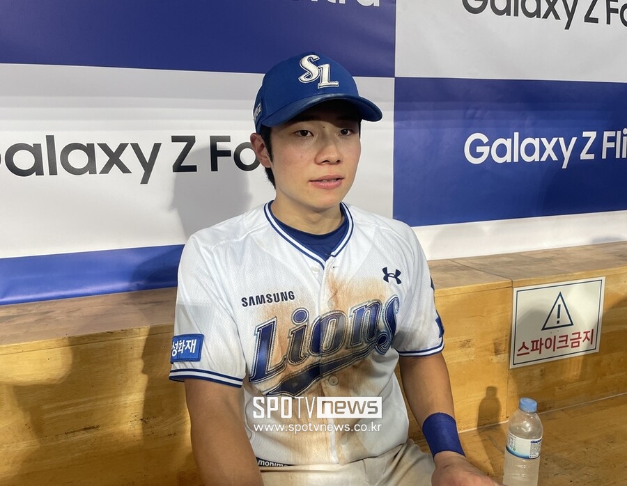 요즘 물오른 김지찬 어록: "주력 느려진 듯", "톱1 외야수 되겠다", "박해민 형보다 잘하고 싶어"