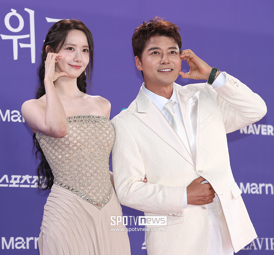 [포토S] 전현무-임윤아, '청룡시리즈어워즈 5년 연속 MC'
