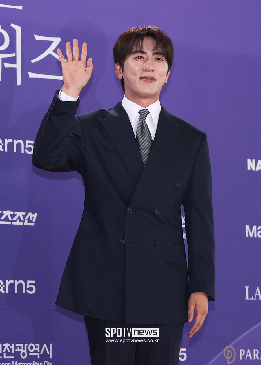 [포토S] 김원훈, '수상 기대해요'
