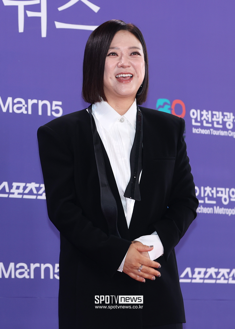 [포토S] 김숙, '청룡시리즈어워즈 왔어요'