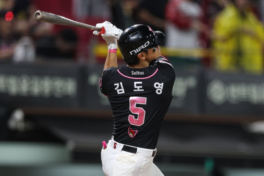 김도영 타석에서 딴짓 하지 마라, 그 순간 넘어가 있으니까… MLB 관심, 4초면 충분하다