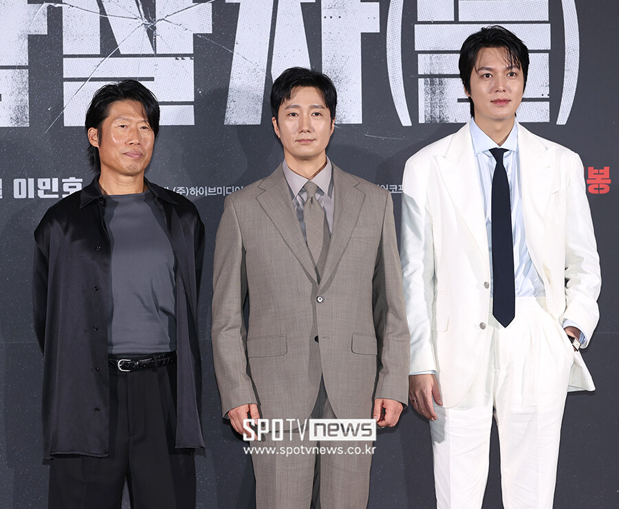 [포토S] 유해진-박해일-이민호, '믿고 보는 조합'