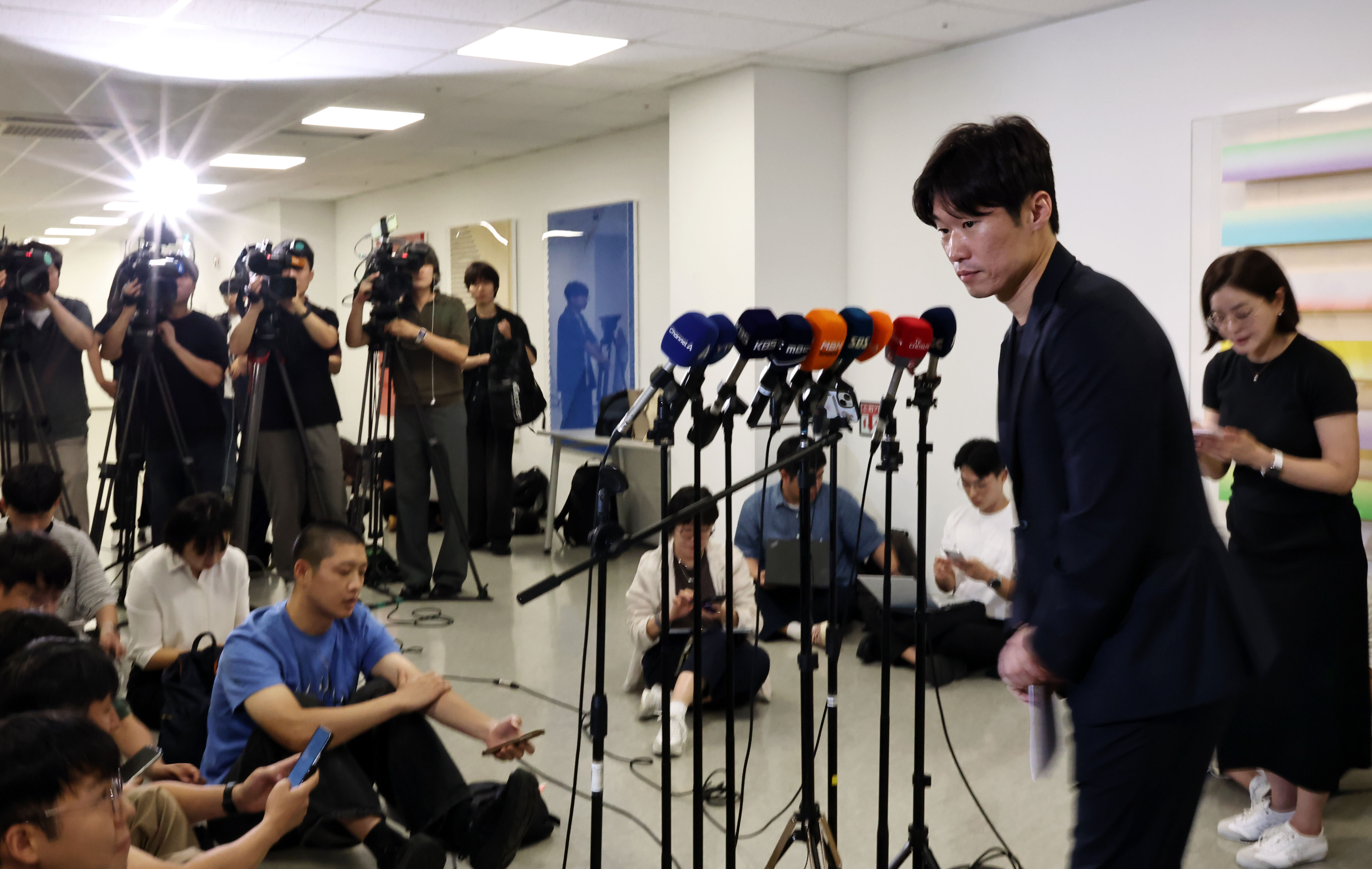 ▲ 박지성 공동위원장이 협회장 선거인단 확대부터 대표팀 감독 선임 시스템 정비, 최근 불거진 각종 행정 논란에 대한 신뢰 회복까지 한국 축구가 넘어야 할 과제에 답했다. ⓒ 연합뉴스