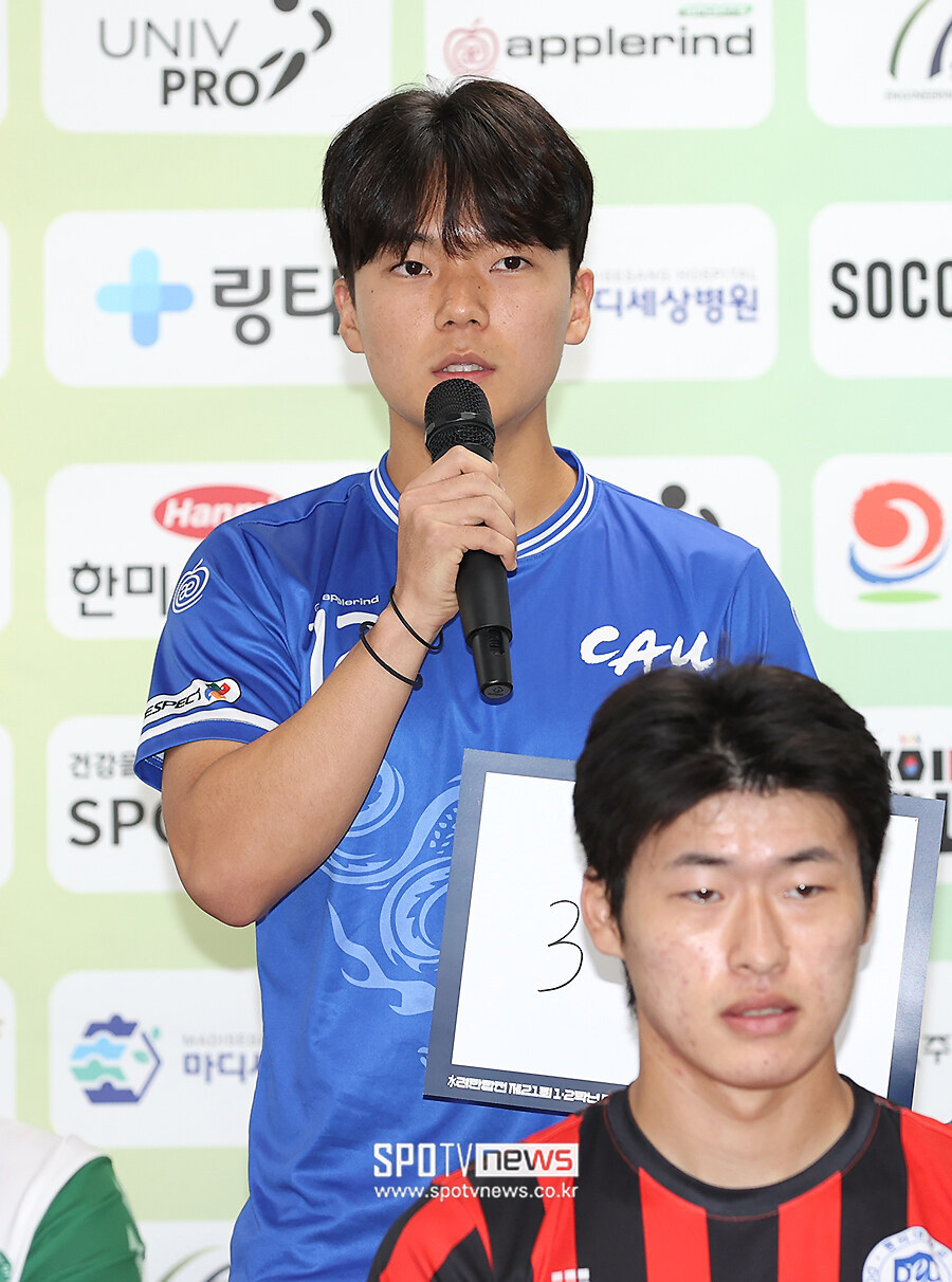 [포토S] 중앙대 황지성, '이번 경기도 기대하세요'