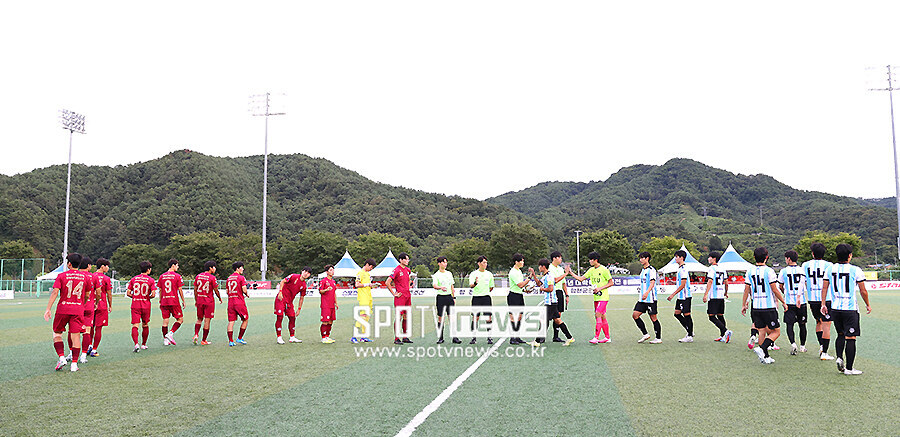 [포토S] 제21회 수려한합천 1·2학년 대학축구연맹전, 개막합니다