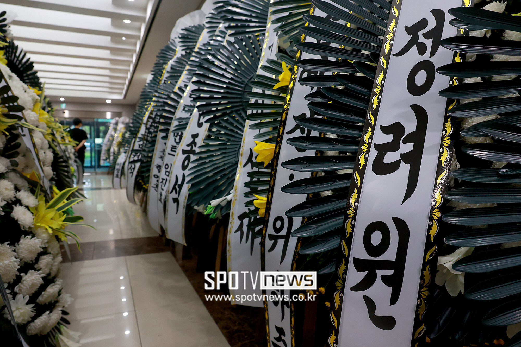 ▲ 고(故) 안판석 감독 빈소. ⓒ사진공동취재단
