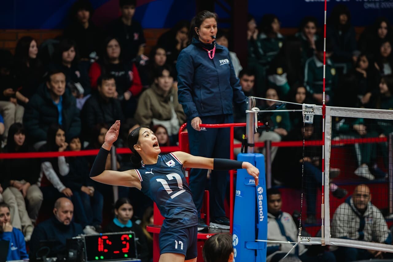 ▲ 손서연 ⓒFIVB 공식 홈페이지