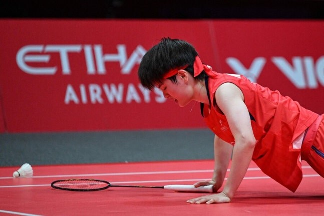 ▲ 세계랭킹이 하락한 왕즈이는 대진표를 따라가면 1위 안세영과 운명적인 4강 맞대결이 기다리고 있다. 물론 높은 벽 안세영을 만나기 위해서는 부진부터 탈출해야 한다. ⓒ 중국 소후