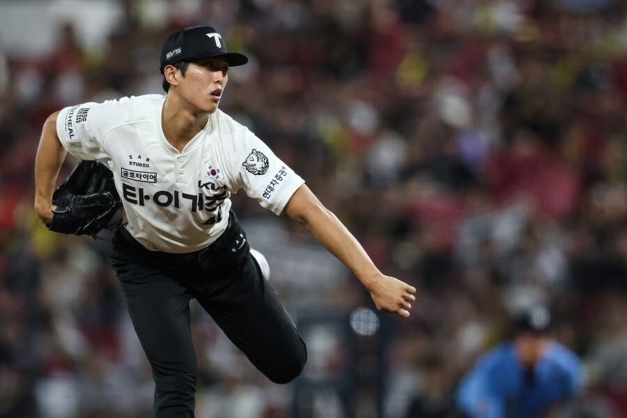“이의리가 선두타자 볼넷 주면 어떡해” 그런 일 없는데요… ‘마무의리’ 의구심을 실력으로 걷어냈다