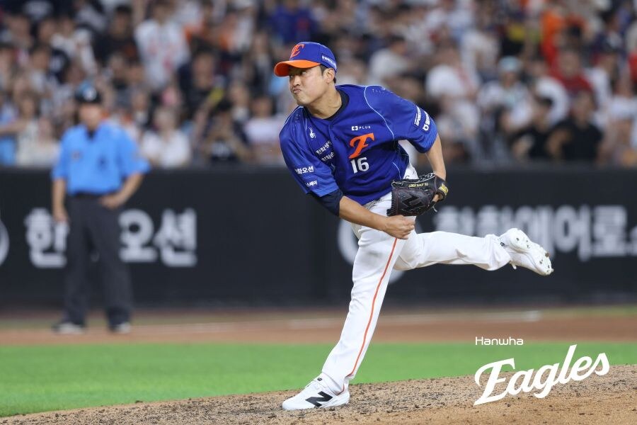 ▲ 한화 합류 후 3경기에서 평균자책점 21.60을 기록한 끝에 2군에 내려간 이형범 ⓒ한화이글스