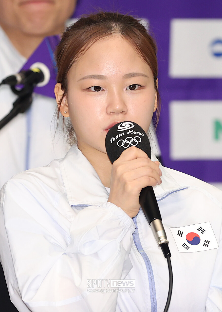 [포토S] 포부 밝히는 체조 여서정