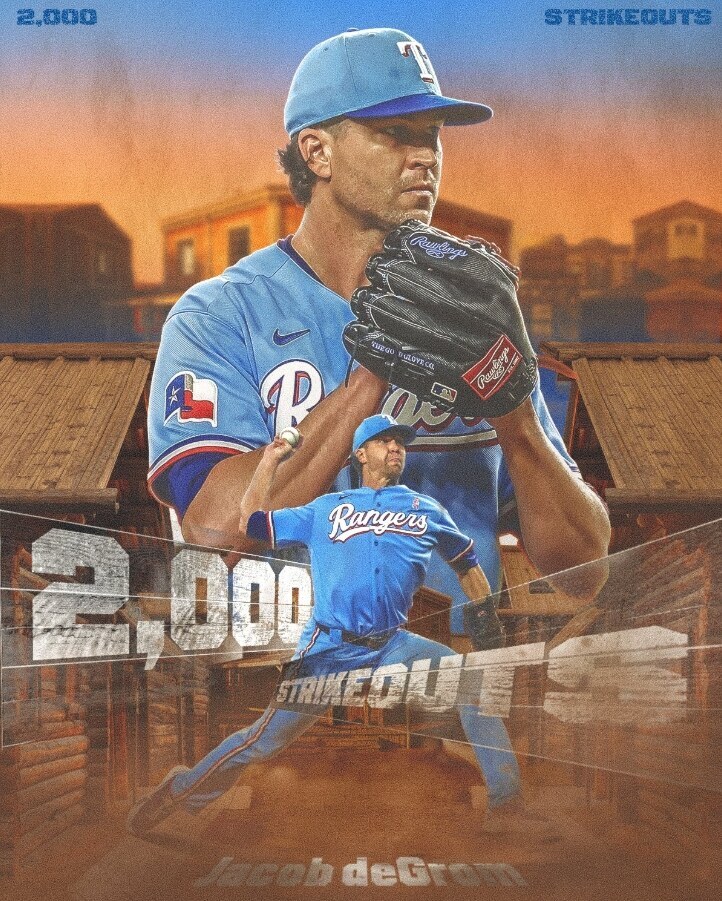 "38세가 100마일을 던진다" 포수도 경악… "명예의 전당에 들어갈 투수" MLB 역사상 두 번째로 빠른 2000K 대기록 나왔다