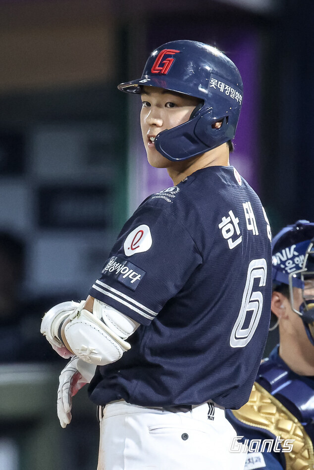 ▲ 한태양 ⓒ롯데 자이언츠