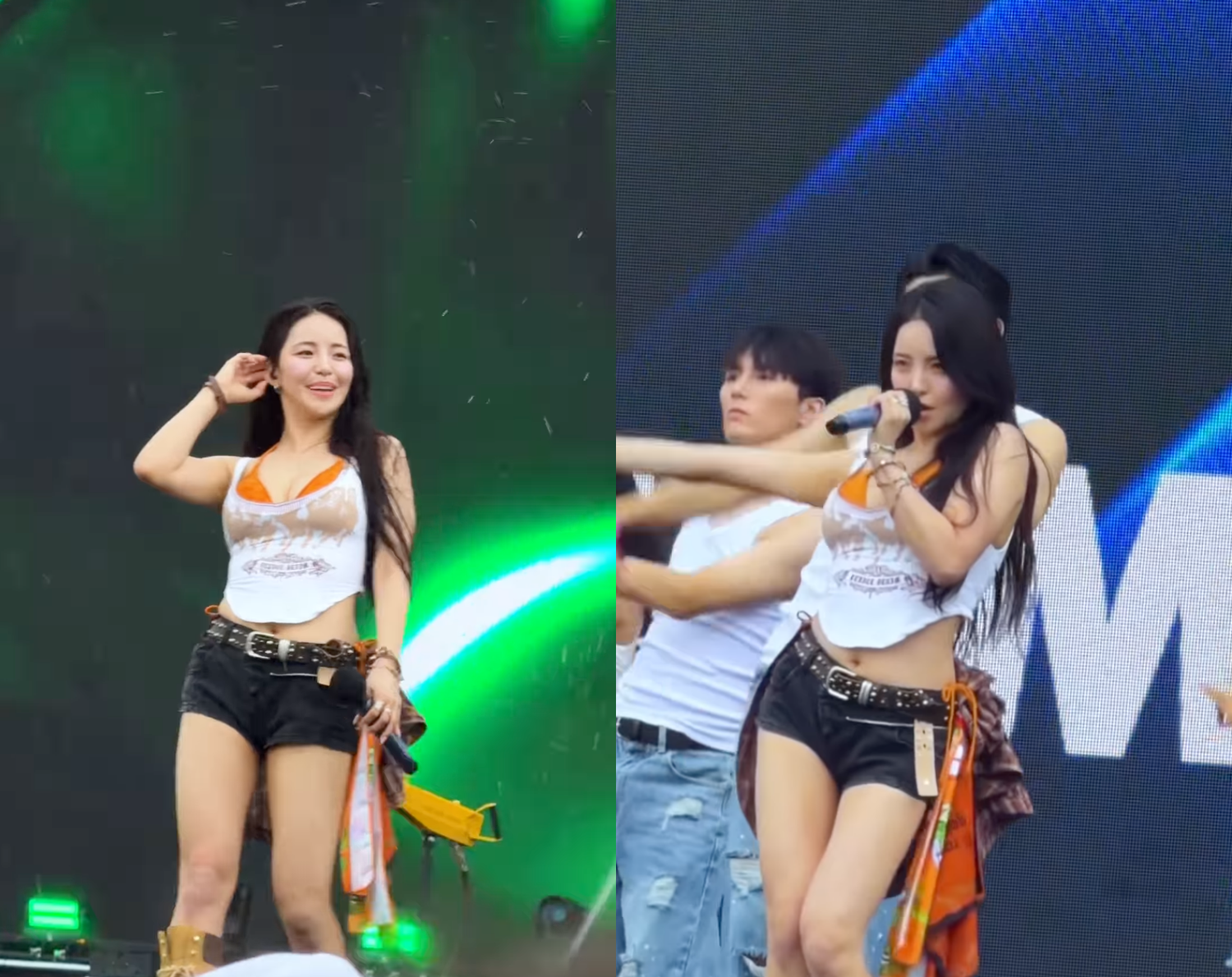 '이럴거면 왜?' 브브걸 출신 남유정, '워터밤'서 리메이크곡만…갑론을박ing[이슈S]