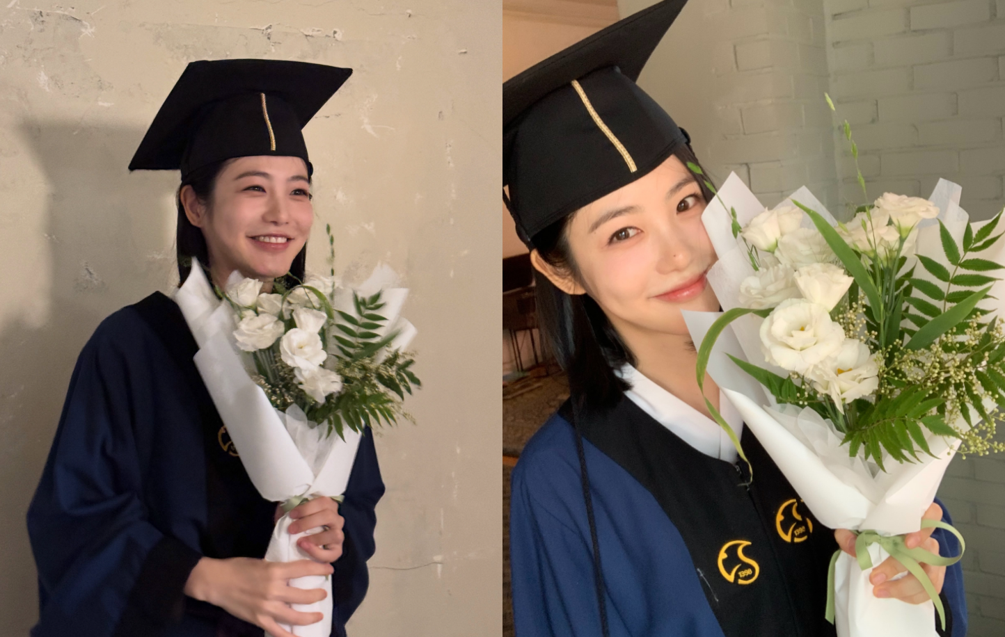 '16학번' 신예은, 10년 만에 학사모 썼다…"암모나이트의 졸업"