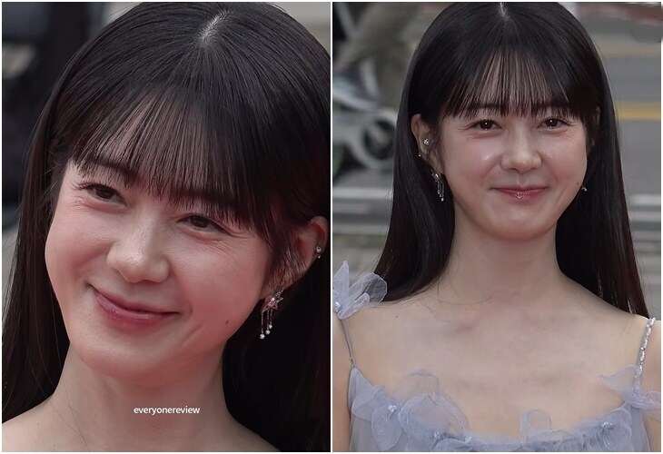'46세' 이요원, '얼빡샷'에 반응 후끈..."선명한 눈가 주름도 예쁘네"