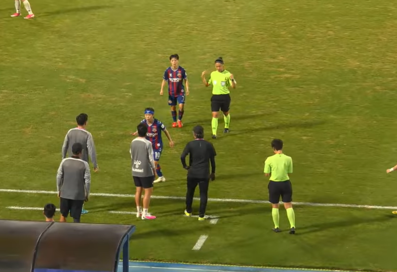 ▲ ⓒ한국여자프로축구연맹 라이브 화면 캡처