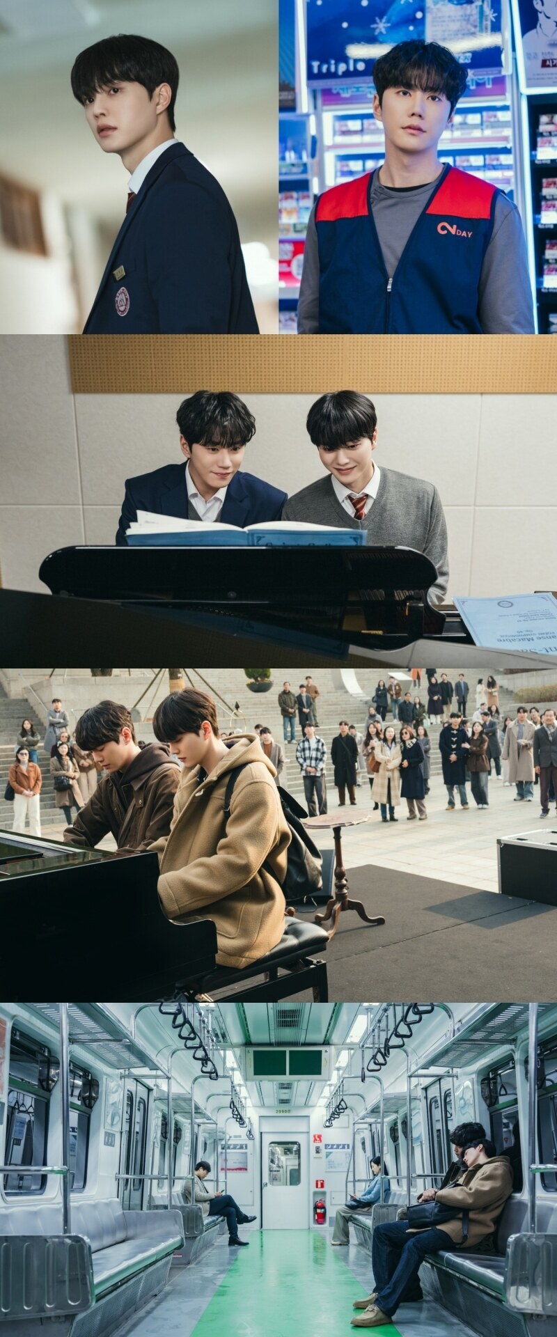 '포핸즈' 송강·이준영,  7년만에 다시 호흡 맞춘다…포핸즈 파트너로 의기투합[오늘TV]