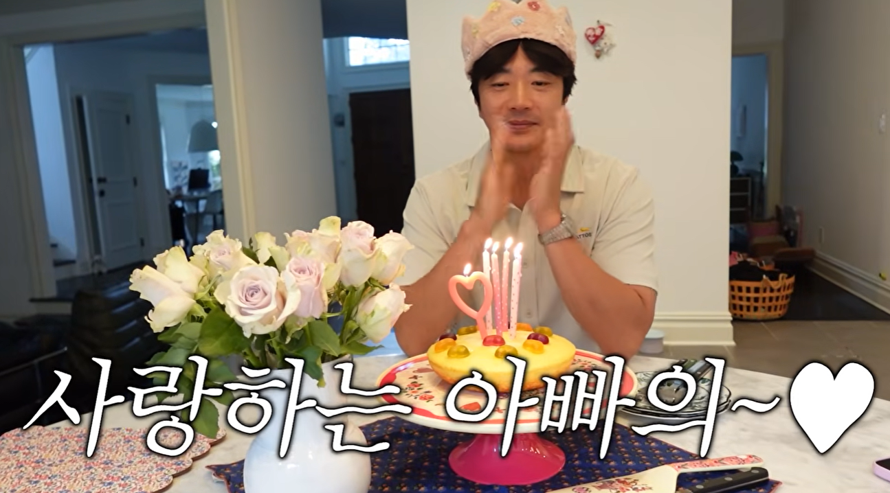 권상우, 50번째 생일 미국에서 가족과 보냈다 "손태영 해준 미역국, 엄마 같아"