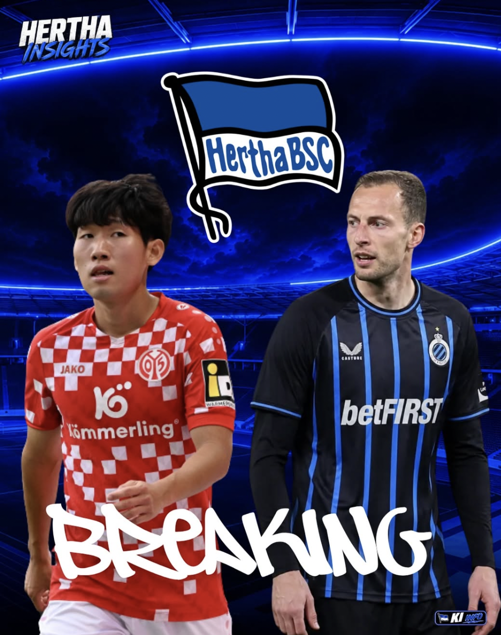 독일 '빌트'까지 떴다! 韓 축구 국가대표 미드필더 홍현석, 마인츠 떠나 헤르타 베를린행 임박..."감독이 원하는 선수"