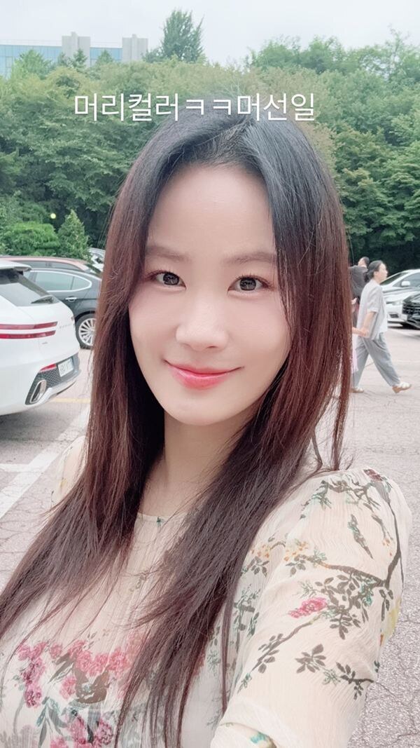 '아들 임신' 김지민, 시험관 성공 후 '뿌염' 중단…"컬러 무슨 일"