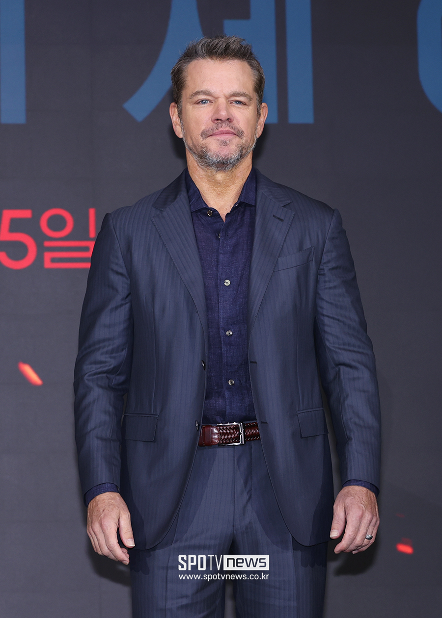 [포토S] 맷 데이먼, '10년 만에 내한'